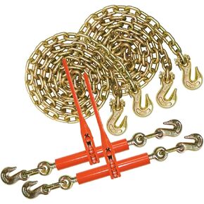 VULCAN Chain and Binder Kit - Grade 70-3/8 Inch x 20 Foot - 6600 Pound Safe Working Load in Kuwait