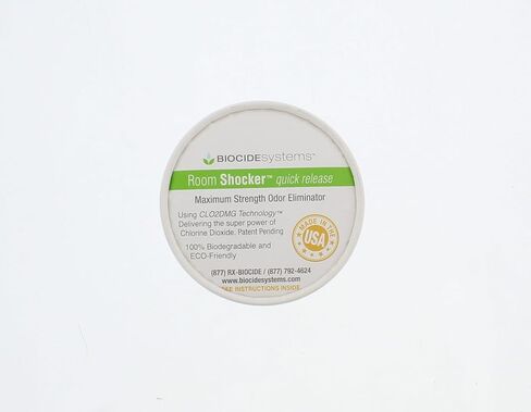 صدمة غرفة أنظمة المبيدات الحيوية، مزيل رائحة سريع الإصدار للمنزل والمكتب، قنبلة رائحة ثاني أكسيد الكلور صديقة للبيئة للمنزل الداخلي حتى 400 قدم مربع من مساحة الأرضية in Kuwait