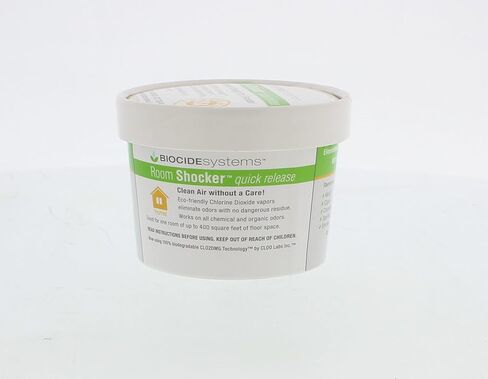 صدمة غرفة أنظمة المبيدات الحيوية، مزيل رائحة سريع الإصدار للمنزل والمكتب، قنبلة رائحة ثاني أكسيد الكلور صديقة للبيئة للمنزل الداخلي حتى 400 قدم مربع من مساحة الأرضية in Kuwait