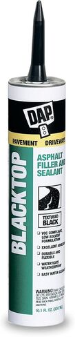 DAP 27065 12 Pack 10.1 oz. Blacktop Asphalt VOC-Compliant Filler and Sealant, Textured Black in Saudi Arabia