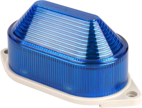 Nxtop الصناعية التيار المتناوب 110 فولت الأزرق LED تحذير ضوء لمبة إشارة برج مصباح فلاش ثابت (N-3051 110 فولت التيار المتناوب) in Saudi Arabia
