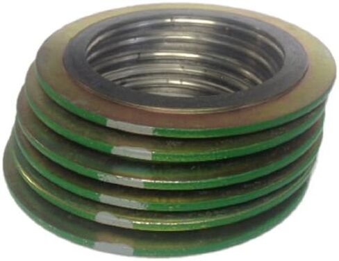 Sterling Seal & Supply SSS 9000.500316GR150X6 Spiral Wound Gasket, 1/2" Pipe, Class 150 Flanges, 316SS Windings, Flexible Graphite for Applications with Thermal Cycling and Pressure Variations (Pack of 6) in Saudi Arabia