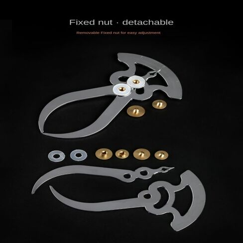 Smgda مقياس محسس من الفولاذ المقاوم للصدأ، مقياس السُمك، مقياس العمق، مسطرة القطر الخارجي الداخلي، الفرجار الداخلي/الخارجي، مسطرة الجيب، أداة قياس إمبراطوري لقياس عرض الفجوة/سمك الخشب in Kuwait