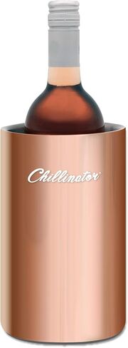 Premium Iceless Wine Chiller Bucket – Champagne Bucket - Insulated Double Walled to Keep 750ml White Wine Bottles Colder for Longer Wine Bottle Cooler bucket Champagne Chiller (Stainless Steel) in Saudi Arabia