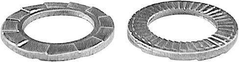 AMZ Clips And Fasteners 50 (25 Pair) 1/4" (6mm) Vibration Proof Lock Washers in Saudi Arabia