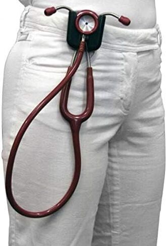 Stethocase ‍‍Stethoscope Holder Clip - Black in Saudi Arabia