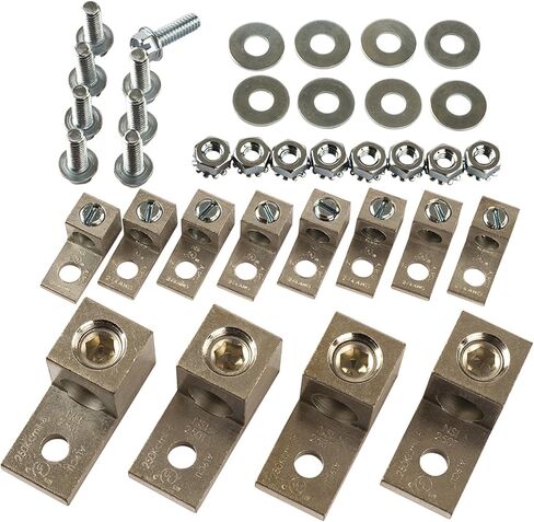 NSI LK-1 Mechanical Set-Screw Type Transformer Lug Kit, 15-37-1/2 KVA/1 Phase/15-45 KVA/3 Phase, 20pcs in Saudi Arabia