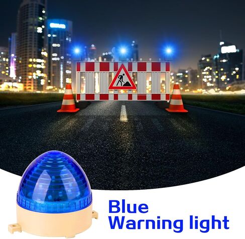 Nxtop الصناعية AC 110V Blud LED تحذير ضوء أزرق إشارة برج مصباح فلاش ثابت (N-3072 110V AC) in Kuwait