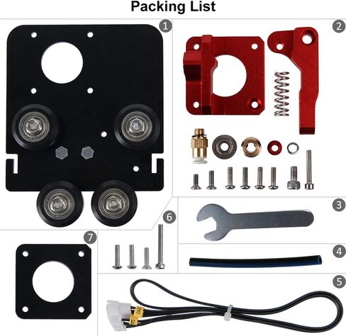 مجموعة تحويل ENOMAKER Direct Drive Extruder Ender 5، ترقية النتوء القريب رائع في طباعة TPU لطابعات Creality Ender 5 وEnder 5 Pro ثلاثية الأبعاد in Kuwait