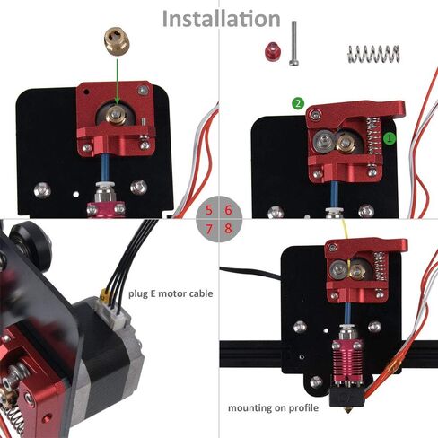 مجموعة تحويل ENOMAKER Direct Drive Extruder Ender 5، ترقية النتوء القريب رائع في طباعة TPU لطابعات Creality Ender 5 وEnder 5 Pro ثلاثية الأبعاد in Kuwait