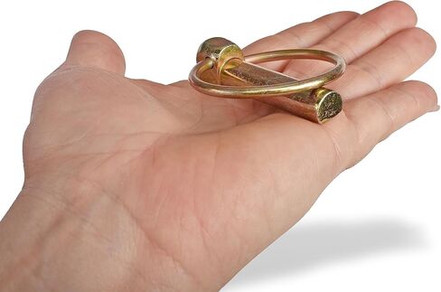 مسامير القص Waserto من الدرجة 2 ½ بوصة × 3-½ بوصة مع صواميل Nylock ½ بوصة: 5 عبوات للقواطع الدوارة: تتضمن 2 دبابيس Linch إضافية 7/16 بوصة × 1-3/4 بوصة in Saudi Arabia