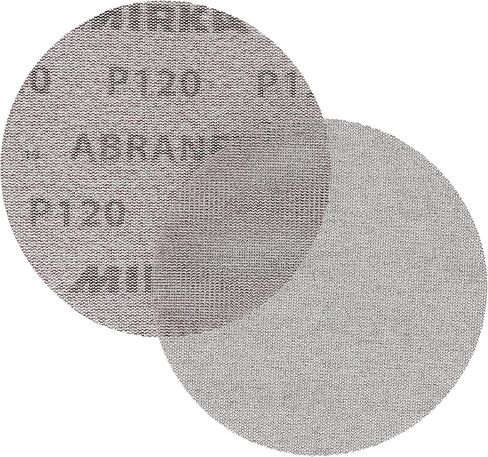 Mirka Abranet Net Disc 5 inch Grit 120 Sandpaper Hook and Loop 10 pcs | Hook and Loop, 10pcs, 9A-232-120RP in Saudi Arabia