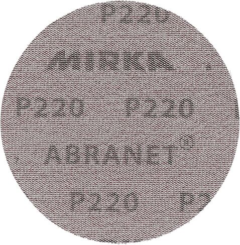 Mirka Abranet Net Disc 5 inch Grit 120 Sandpaper Hook and Loop 10 pcs | Hook and Loop, 10pcs, 9A-232-120RP in Saudi Arabia
