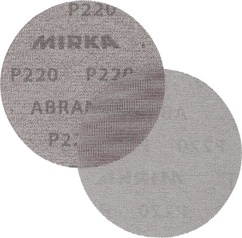 Mirka Abranet Net Disc 5 inch Grit 120 Sandpaper Hook and Loop 10 pcs | Hook and Loop, 10pcs, 9A-232-120RP in Saudi Arabia