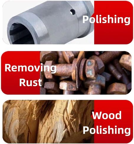 أداة تكييف سطح الطبل بفرشاة سلكية من الفولاذ المقاوم للصدأ مقاس 4.7 بوصة × 4 بوصة، عجلة رسم عجلة فرشاة سلكية من الفولاذ المقاوم للصدأ بقطر 120 مم لتلميع الأسطح المعدنية وإزالة الصدأ (سلك 0.3 مم) in Kuwait