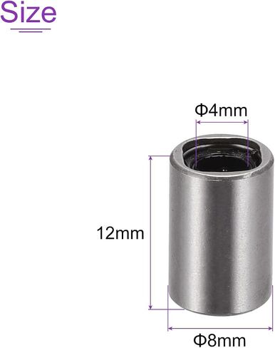 DMiotech 4 Pack LM4UU 4mmx8mmx12mm Linear Ball Bearings Bushing for 3D Printer in Saudi Arabia