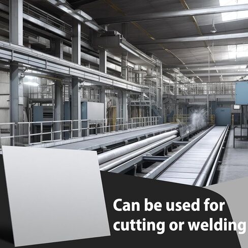 Photect 304 صفائح الفولاذ المقاوم للصدأ 1/8 بوصة × 9 بوصة × 12 بوصة ألواح من الفولاذ المقاوم للصدأ صفائح معدنية للمطبخ DIY صياغة in Kuwait