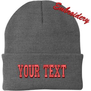 Personalized Beanie CP90 / Custom Text Beanie/Embroidery Beanie/Embroidery Text Beanie in Saudi Arabia