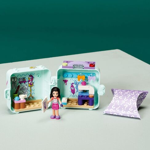 LEGO Friends Emma’s Fashion Cube 41668 Building Kit; Mini-Doll Figure Toy is for Creative Kids; Portable Toy for Vacation Play; New 2021 (58 Pieces) in Saudi Arabia