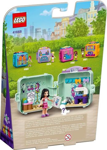 LEGO Friends Emma’s Fashion Cube 41668 Building Kit; Mini-Doll Figure Toy is for Creative Kids; Portable Toy for Vacation Play; New 2021 (58 Pieces) in Saudi Arabia