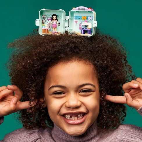 LEGO Friends Emma’s Fashion Cube 41668 Building Kit; Mini-Doll Figure Toy is for Creative Kids; Portable Toy for Vacation Play; New 2021 (58 Pieces) in Saudi Arabia