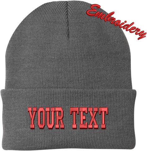 Personalized Beanie CP90 / Custom Text Beanie/Embroidery Beanie/Embroidery Text Beanie in Saudi Arabia
