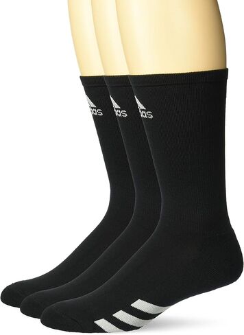 adidas mens 3-pack Crew Sock in Saudi Arabia