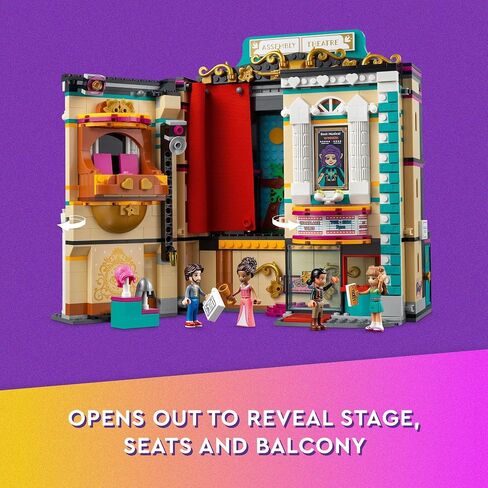 LEGO Friends Andrea’s Theater School 41714 Building Toy Set for Kids, Girls, and Boys Ages 8+ (1,154 Pieces) in Saudi Arabia