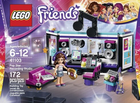 LEGO Friends 41103 Pop Star Recording Studio Building Kit in Saudi Arabia