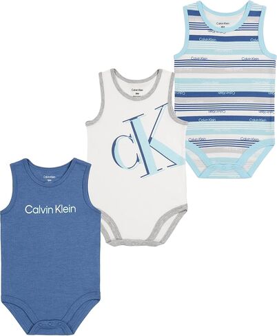 Calvin Klein baby-girls 3 Pieces Pack Bodysuits in Saudi Arabia