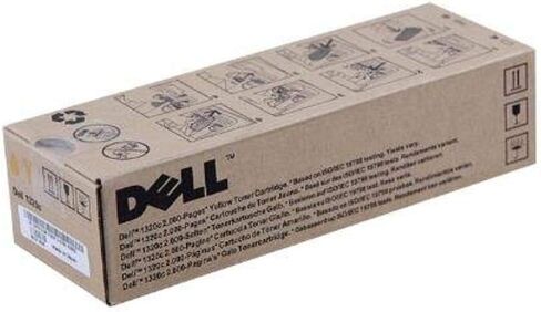 Dell PN124 Yellow Toner Cartridge 1320c Color Laser Printer in Saudi Arabia