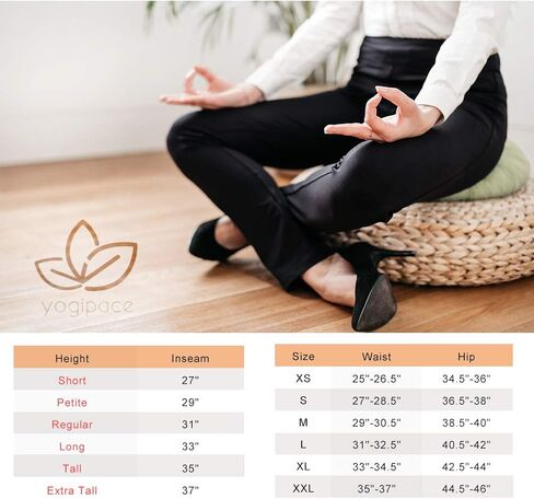 Yogipace، حلقات حزام، سراويل عمل اليوغا للسيدات صغيرة/عادية/طويلة in Saudi Arabia