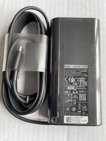 New Laptop Charger 90W watt USB Type C(USB-C) AC Power Adapter Include Power Cord for Dell XPS 13，Precision 3540,Latitude 3400,3500, 5289,5300 2in1,7400 2in1,7300, 7390 2in1, 7200 2in1,5400,0TDK33 in Saudi Arabia