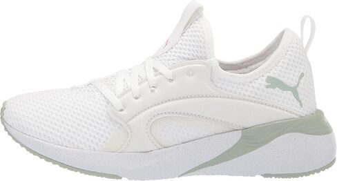 PUMA Women's Better Foam Adore Running Shoe, White-Frosty Green, 8 in Saudi Arabia