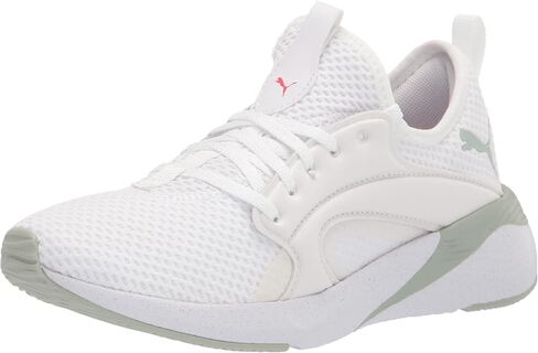 PUMA Women's Better Foam Adore Running Shoe, White-Frosty Green, 8 in Saudi Arabia