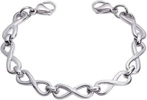 Medical Alert ID Stainless Forever Link Replacement Bracelet- 6 Sizes! in Kuwait