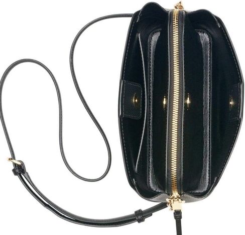 Calvin Klein Hailey Micro Pebble Triple Compartment Chain Crossbody in Kuwait