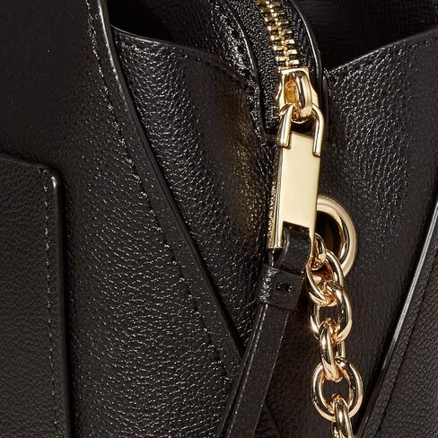 Calvin Klein Hailey Micro Pebble Triple Compartment Chain Crossbody in Kuwait