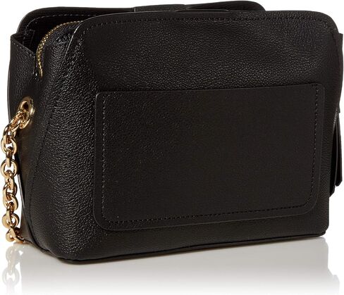 Calvin Klein Hailey Micro Pebble Triple Compartment Chain Crossbody in Kuwait