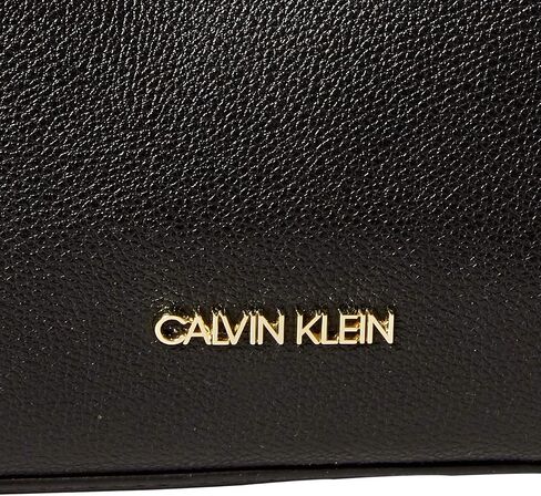 Calvin Klein Hailey Micro Pebble Triple Compartment Chain Crossbody in Kuwait