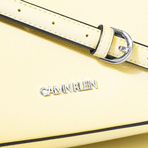 Calvin Klein Hailey Micro Pebble Triple Compartment Chain Crossbody in Saudi Arabia