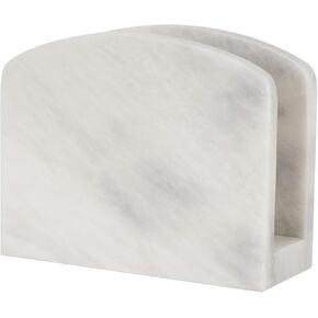 Radicaln Marble Napkin Holder Black 6.5"x5.5" Inch Handmade Serviette Holder-Elegant For Wedding Decor & Kitchen Table Top Decor-Napkins For Coffee Table-Cocktail Napkin Holder- Kitchen Accessories