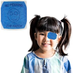 ATL Direct Blue Eye Occluder لامتحان العين، 100 قطعة العين، بقع العين للأطفال، غطاء العين لامتحانات العين، غطاء العين لامتحان العين، أدوات فحص العين، أدوات طبيب العيون اختبار العين، بقع العين لامتحانات العين in Kuwait