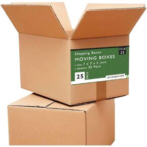 18 x 14 x 10 Medium Moving Boxes Pack of 25 Shipping Box