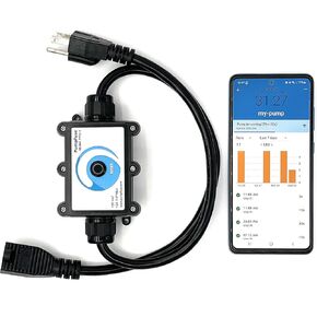 Sump Pump Alarm & Protector – Monitors Your Pump Energy (HP) and Cuts Off When Dry Run, Overload or Stuck On Float Switch Detected – Works w/Out Water Level Sensors as in/Outdoor IP64 WiFi Plug in Kuwait