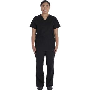 مجموعة Vital Threads للرجال والنساء الدعك برقبة على شكل حرف V وبنطلون برباط VT526C in Saudi Arabia