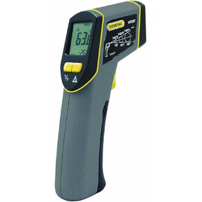 General Tools Infrared Thermometer #IRTC50, -40° to 428° F, Tricolor Light Panel, Scanner