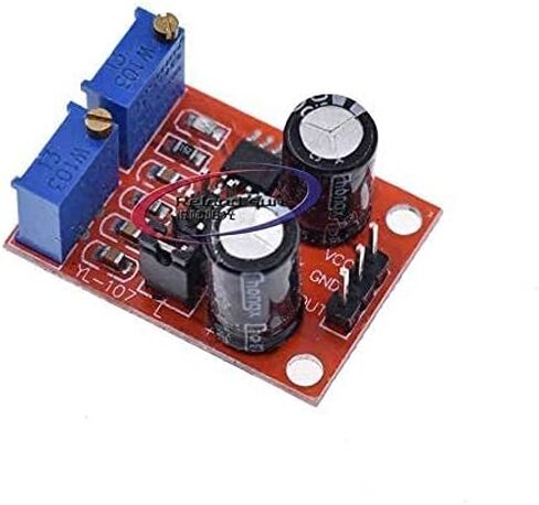 5pcs DC5-15V 4.2V V-PP to 11.4V V-PP NE555 Pulse Frequency Duty Cycle Adjustable Generator Module Square Wave Rectangular Wave Signal Generator in Saudi Arabia