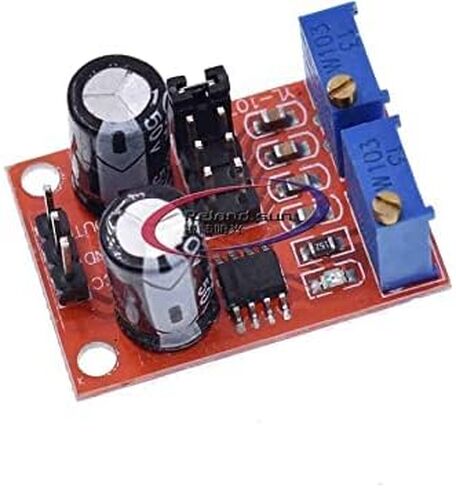 5pcs DC5-15V 4.2V V-PP to 11.4V V-PP NE555 Pulse Frequency Duty Cycle Adjustable Generator Module Square Wave Rectangular Wave Signal Generator in Saudi Arabia