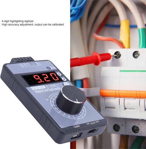 مولد إشارة الجهد الحالي، مولد الوظيفة، مولد إشارة الجهد، DC 0‑10V 0/0‑22mA واجهة العرض محاكي تناظري، شاشة عرض مكونة من 4 أرقام قابلة للتعديل، لتصحيح أخطاء لوحة PLC، واختبار الجهاز in Kuwait